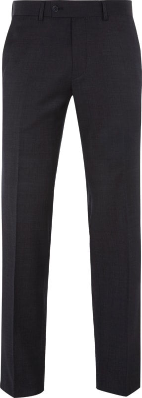 HECHTER PARIS Business Hose aus reiner Schurwolle Dunkelblau 5