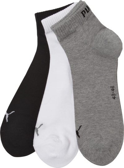 Puma Socken mit Label-Details im 3er-Pack Weiss 3