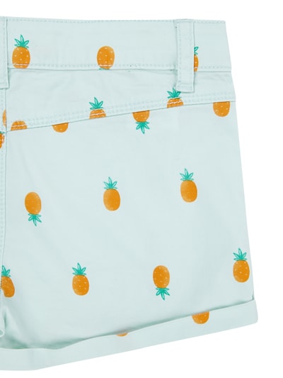 United Colors of Benetton Shorts mit All-Over-Muster Mint 2