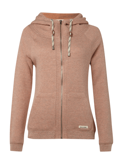 Review Sweatjacke mit Raglanärmeln - meliert Altrosa Melange 1