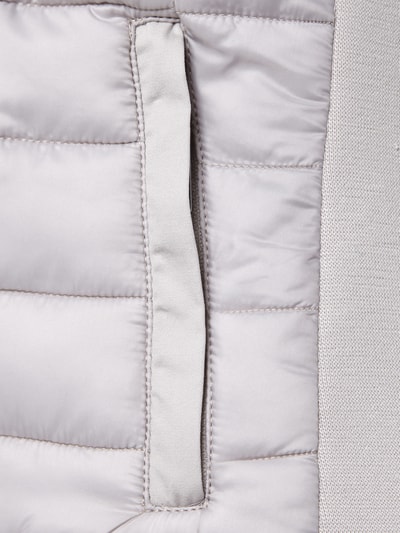 monari Steppjacke mit Pailletten-Besatz Hellgrau 2