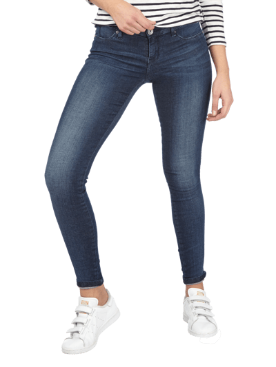 Dr. Denim Low Waist Second Skin Fit Jogjeans Jeansblau 3