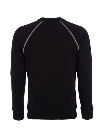Diesel Sweatshirt mit Reißverschlüssen Black 3