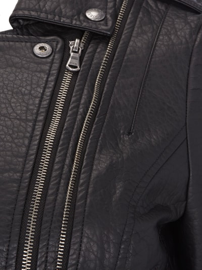 Guess Biker-Jacke in Leder-Optik mit Nietenbesatz Black 5