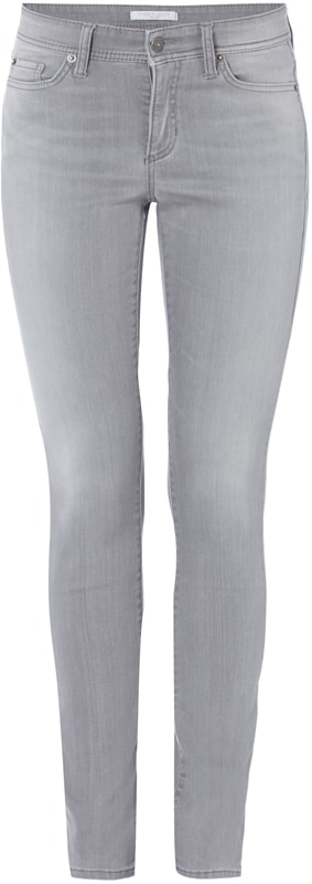Cambio Skinny Fit Jeans mit dezentem Bleached Effekt Dunkelgrau 5