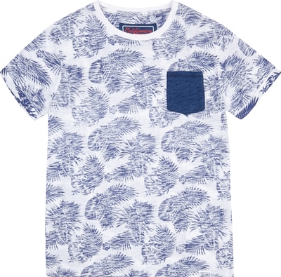 Review for Teens T-Shirt mit Inside-Muster und Brusttasche Weiß 3