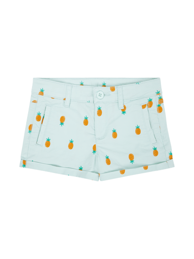 United Colors of Benetton Shorts mit All-Over-Muster Mint 1