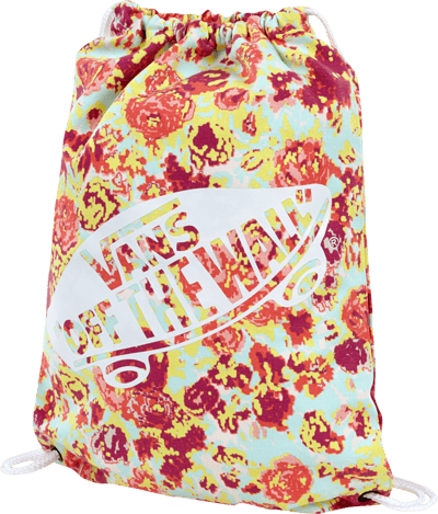 Vans Gymsack aus Canvas mit Blumenmuster Gelb 5