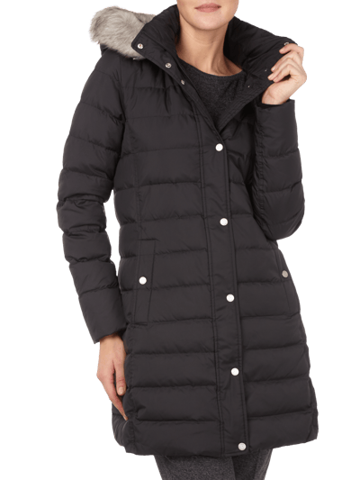 Tommy Hilfiger Daunenmantel mit abnehmbarer Kapuze (black) online 