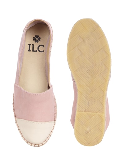 ILC Espadrilles aus Leder Rose 5