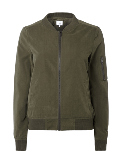 Jake*s Casual Blouson mit Reißverschlusstasche am Ärmel Khaki 1