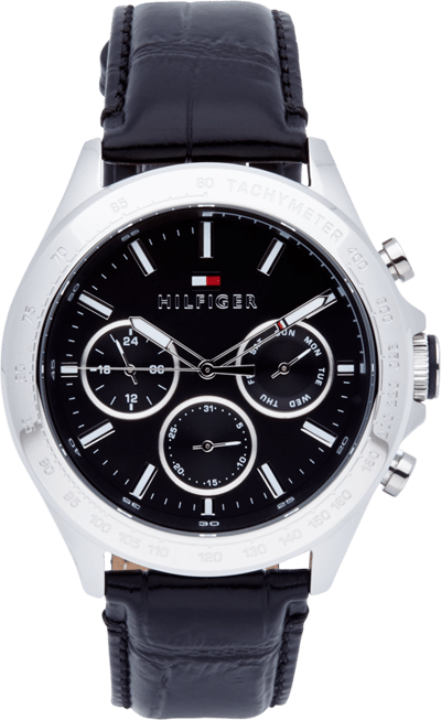 Tommy Hilfiger Uhr aus Edelstahl mit Multifunktion Silber 7