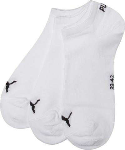 Puma Socken mit elastischem Bündchen im 3er-Pack Weiss 4