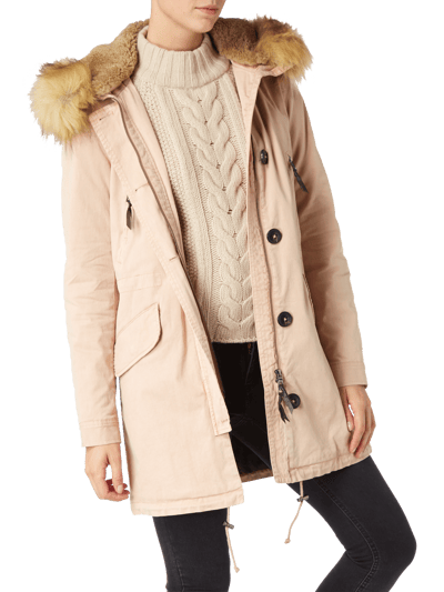 Blonde No. 8 Parka mit abnehmbarem Webpelz rose online kaufen