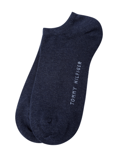 Tommy Hilfiger Sneakersocken mit Label-Schriftzug im 2er-Pack Blau 1