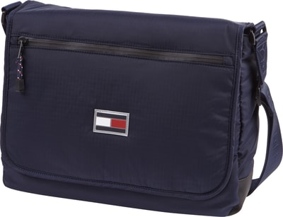 Tommy Hilfiger Messenger Bag mit Logo-Applikation Marine 6