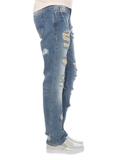 Diesel Slim-Straight Fit Jeans im Destroyed Look Jeansblau 7
