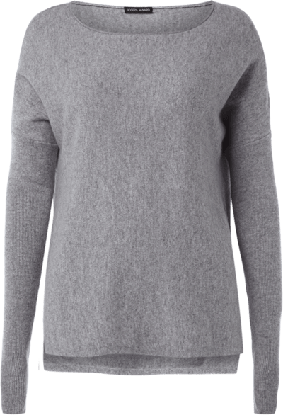 Joseph Janard Pullover aus Kaschmir  Dunkelgrau Melange 5