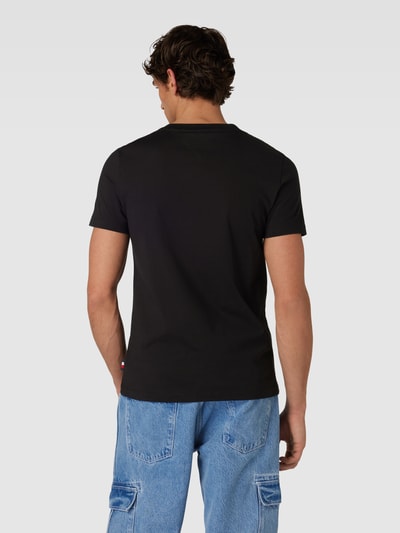 Tommy Hilfiger T-Shirt mit Label-Print Black 5