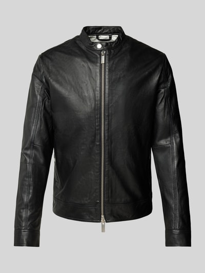 SELECTED HOMME Jacke mit Maokragen Modell 'ARCHIVE' Black 1