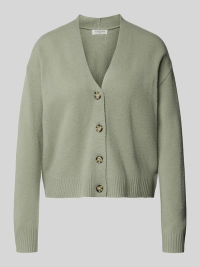 Christian Berg Woman Regular Fit Strickjacke aus reiner Wolle Lind 2