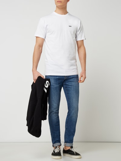 Vans Classic fit T-shirt met logoprint Wit - 1