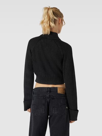 Calvin Klein Jeans Cardigan mit durchgehendem Reißverschluss Black 5