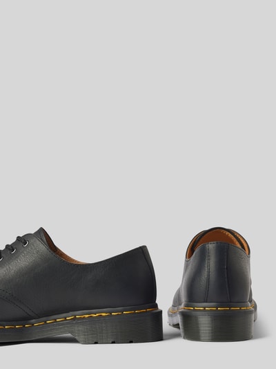 Dr. Martens Lederhalbschuhe mit Ziernaht Modell 'Eye' Black 2