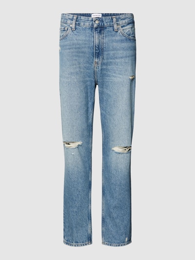 Calvin Klein Jeans Dad fit jeans met labeldetails, model 'DAD' Jeansblauw - 2