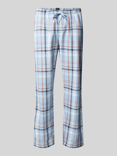 Schiesser Pyjama-Hose mit Eingrifftaschen Hellblau 1