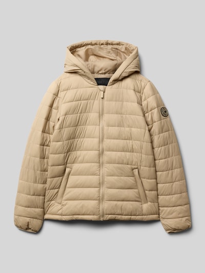 CARS JEANS Steppjacke mit Kapuze Modell 'THELMA' Sand 1