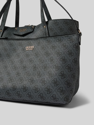 Guess Shopper mit Hakenverschluss Modell 'BRENTON' Anthrazit 2