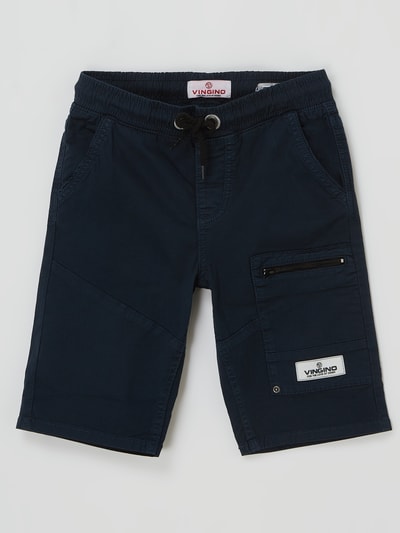 VINGINO Bermuda met stretch, model 'Carlo'  Marineblauw - 1