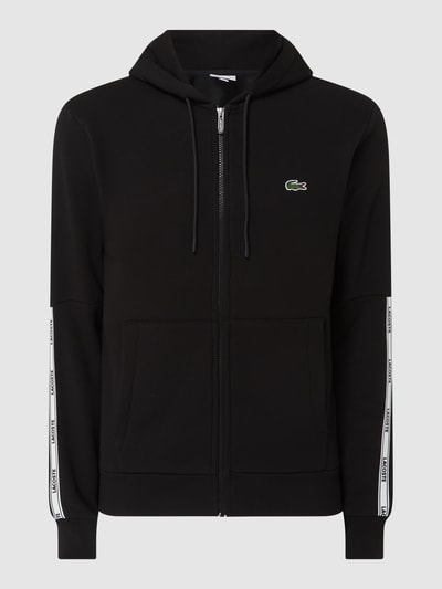 Lacoste Classic Fit Sweatjacke mit Kapuze Black 2