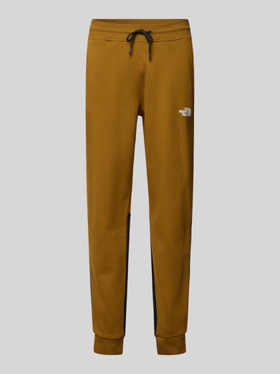 The North Face Sweatpants mit Label-Print Khaki 1