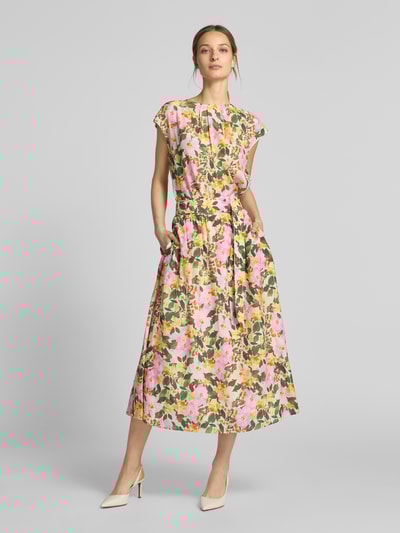 More & More Midirock mit Bindegürtel Multi Stylebop 1