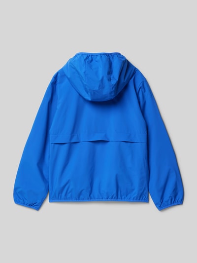 s.Oliver RED LABEL Regular Fit Jacke mit Schriftzug-Print Royal 3