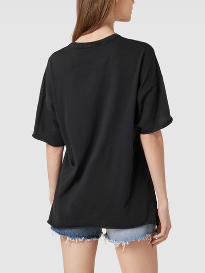 Only Oversized T-Shirt mit Motiv-Print Modell 'LUCY' Black 5