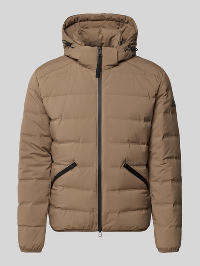 Marc O'Polo Regular fit donsjack met capuchon Camel - 2