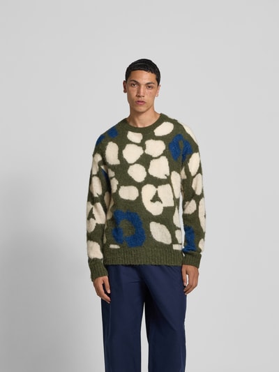 Closed Wollpullover mit Alpaka-Anteil Oliv 4