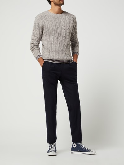 Colours & Sons Pullover mit Alpaka-Anteil Silber 1