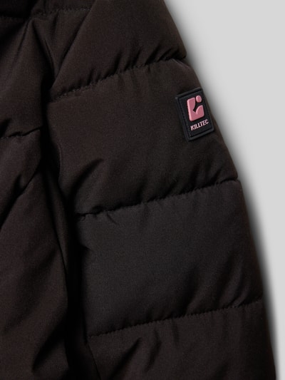 Killtec Functioneel jack met labelpatch Zwart - 2