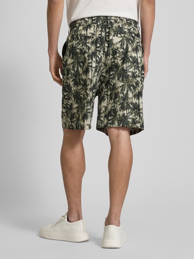 ARMANI EXCHANGE Regular Fit Shorts mit Gürtelschlaufen Khaki 5