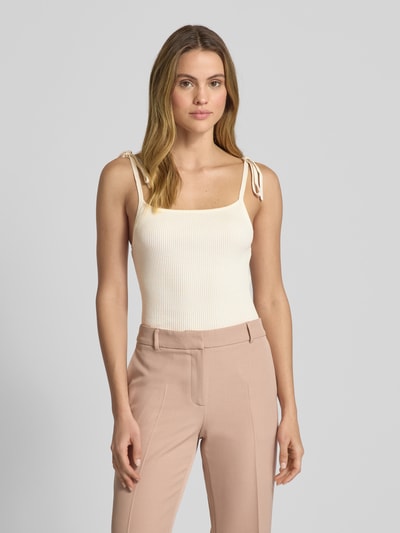 Guess Tanktop mit Schnürverschluss Offwhite 4