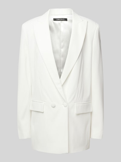 Swing Blazer mit Reverskragen Offwhite 1