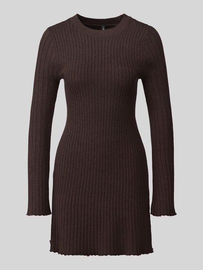 ONLY Eng anliegendes Freizeitkleid aus Viskose-Mix Modell 'MICHELLA' Schoko Melange 2