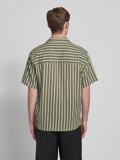 Redefined Rebel Freizeithemd mit Reverskragen Modell 'HOWIE' Oliv 5