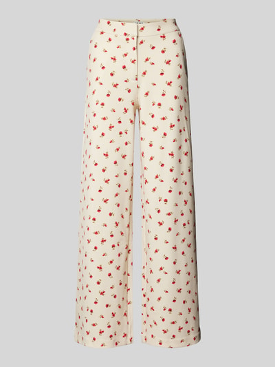 ICHI Hose mit weitem Bein Modell 'KATE' Offwhite 2