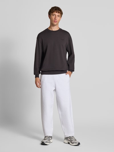 Only & Sons Regular Fit Sweatpants aus Baumwoll-Mix Modell 'CERES' Hellgrau Melange 1