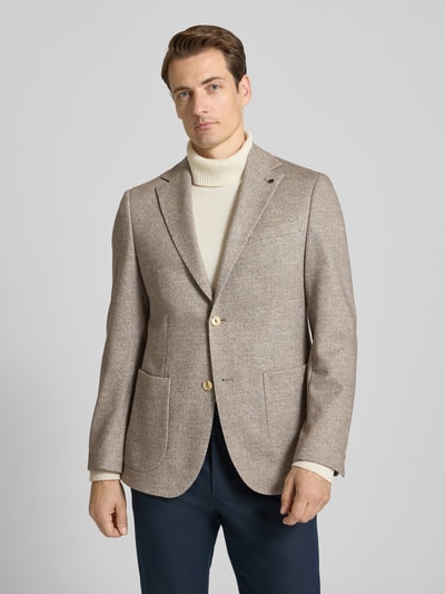 HECHTER PARIS 2-knoops colbert met reverskraag Beige - 4